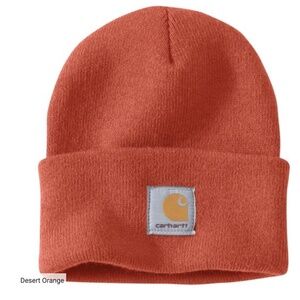 Carhartt KNIT CUFFED BEANIE in Desert Orange